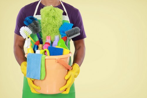Accessible cleaning service website illustration for Edgware