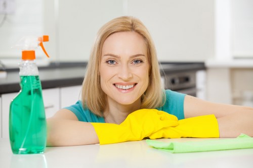 Detailed move out cleaning for a flat or house in Edgware
