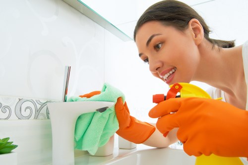 Kitchen and bathroom cleaning for a property in Edgware