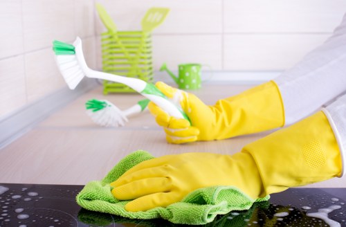 Deep upholstery cleaning process for fabric sofas